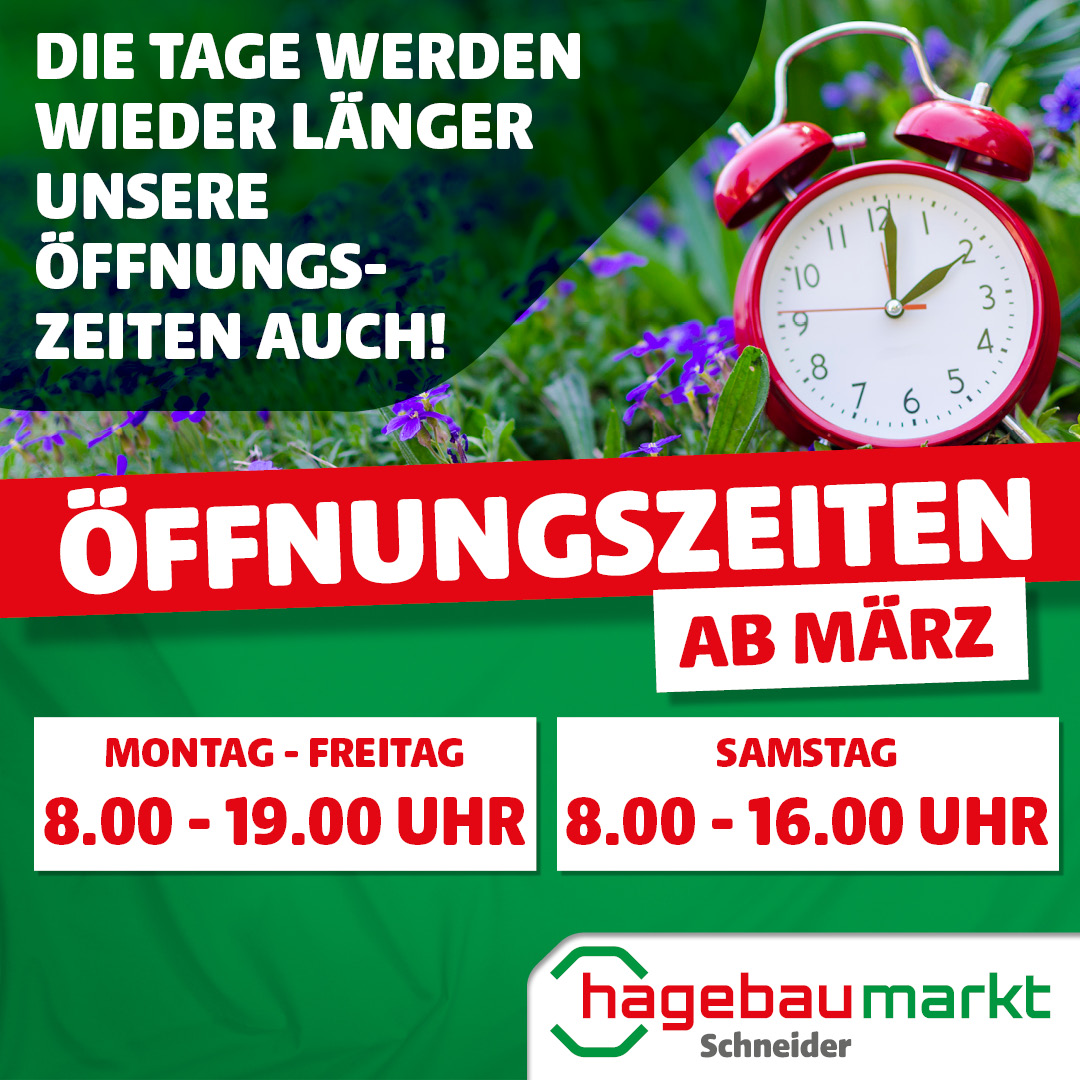 SommerÖffnungszeiten