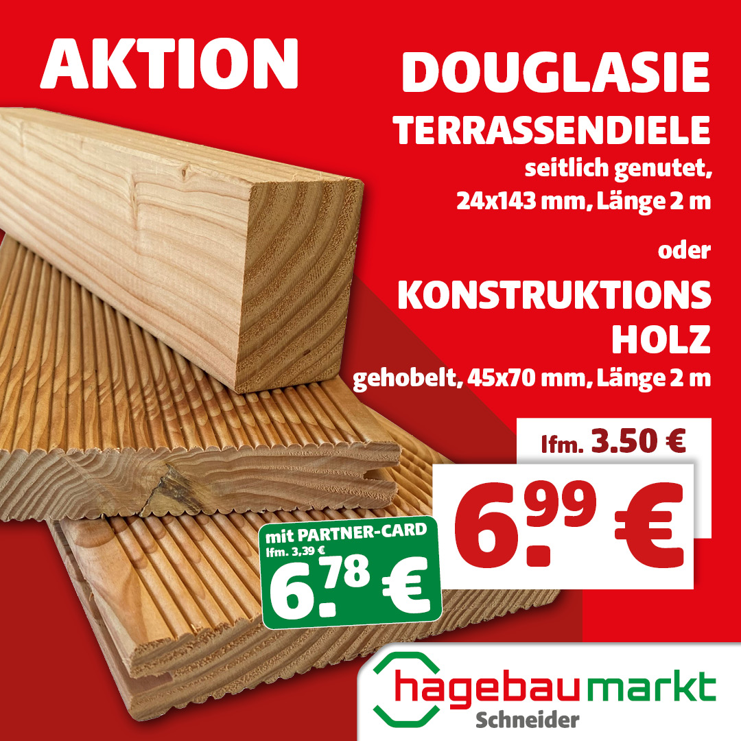 AKTION: Sondereinkauf Douglasie