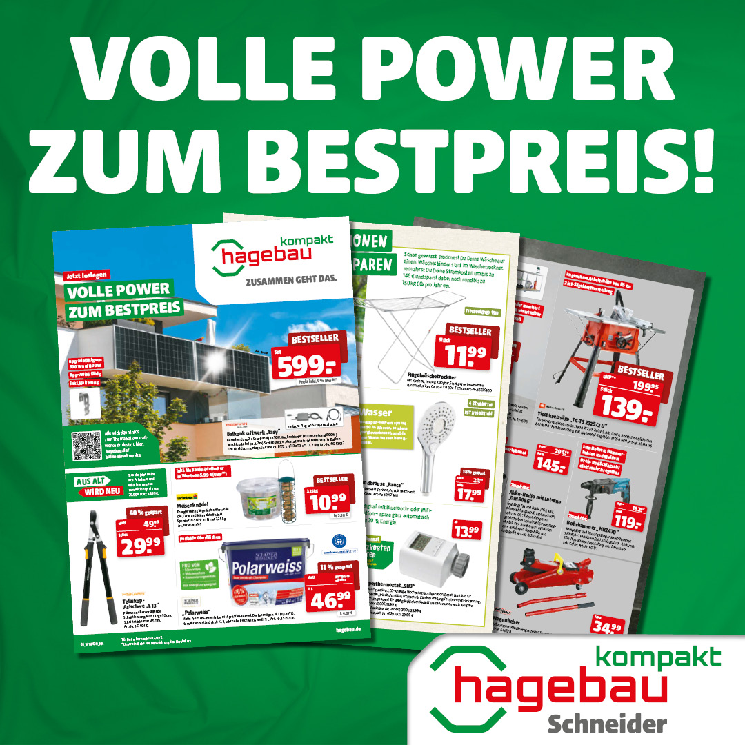 Prospekt - Volle Power zum Bestpreis