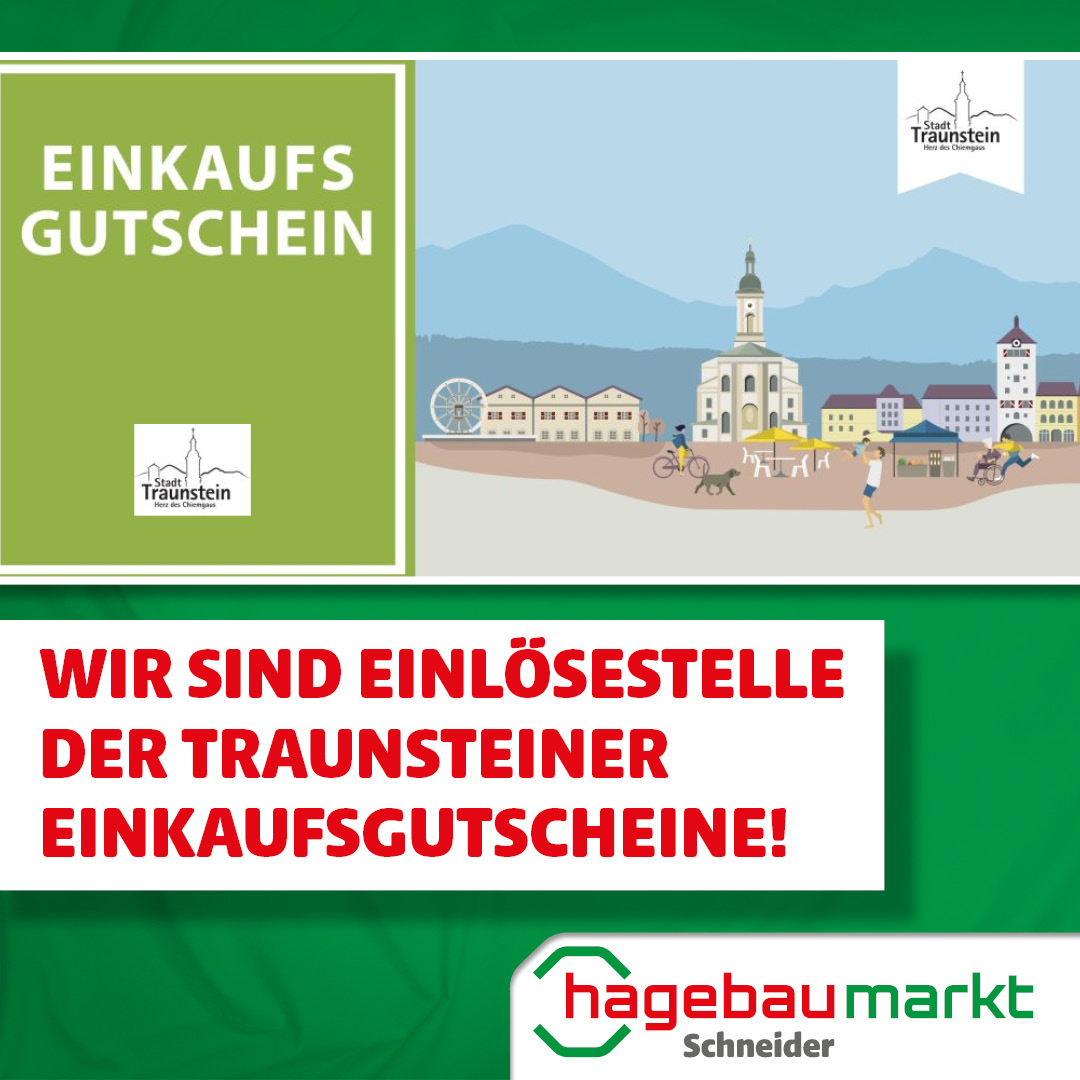 Traunsteiner Einkaufsgutscheine