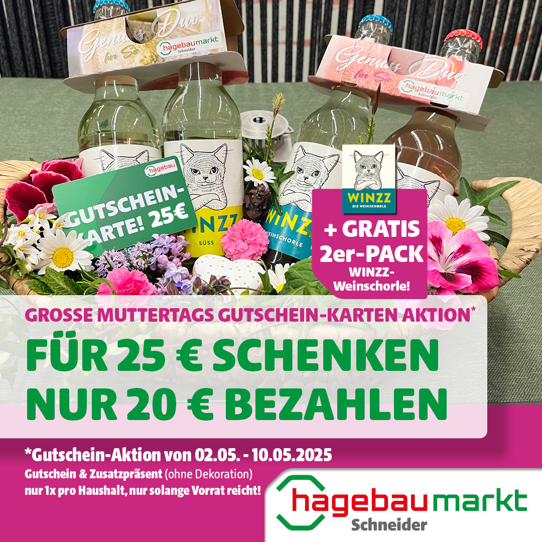 Gratis Aktion zum Muttertag!