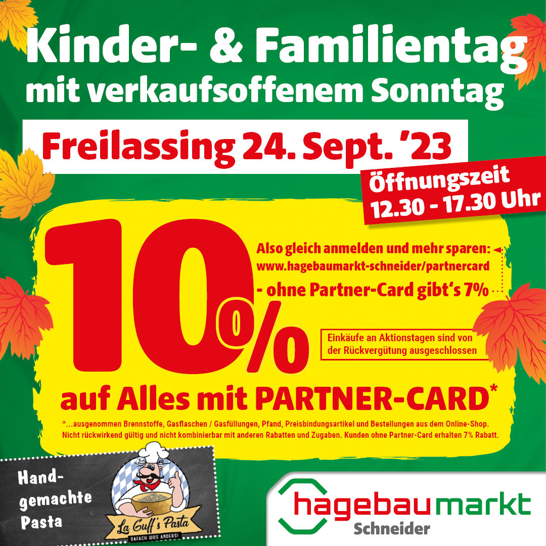 Verkaufsoffenener Sonntag in Freilassing am 24. September 2023
