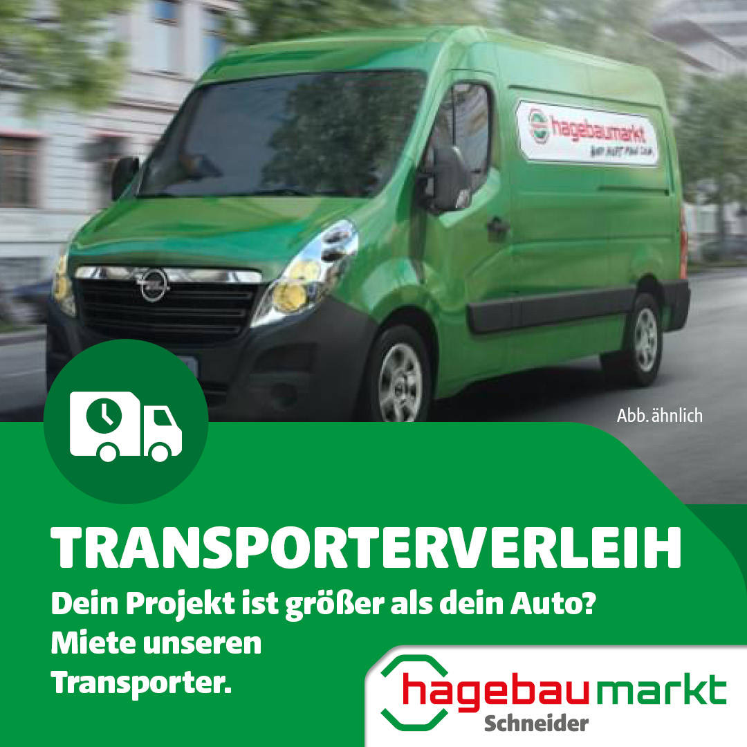 Egal ob für den großen Einkauf, den Umzug oder der Fahrt von A nach B – wir haben den passenden Transporter für Dich!
