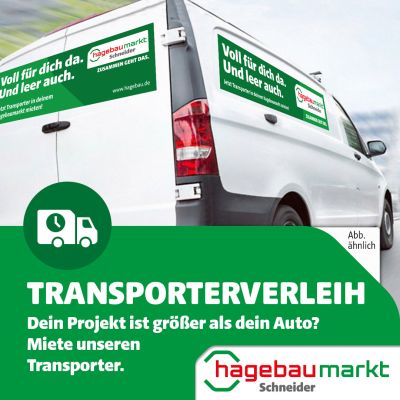Egal ob für den großen Einkauf, den Umzug oder der Fahrt von A nach B – wir haben den passenden Transporter für Dich!
