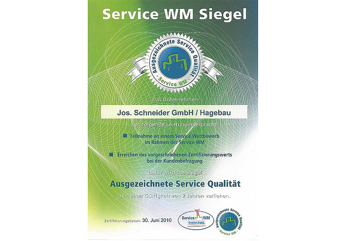 2010 Service WM Siegel